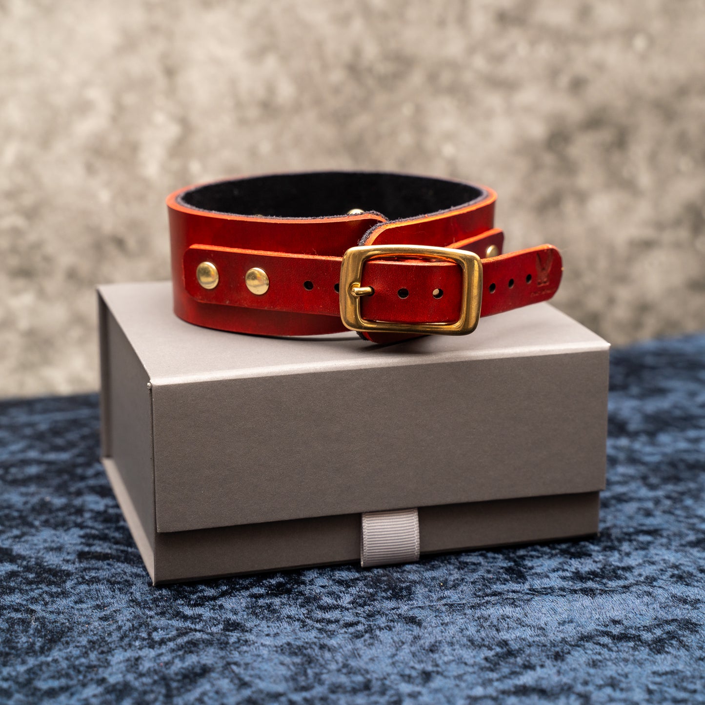 Leather Collar and Cuffs