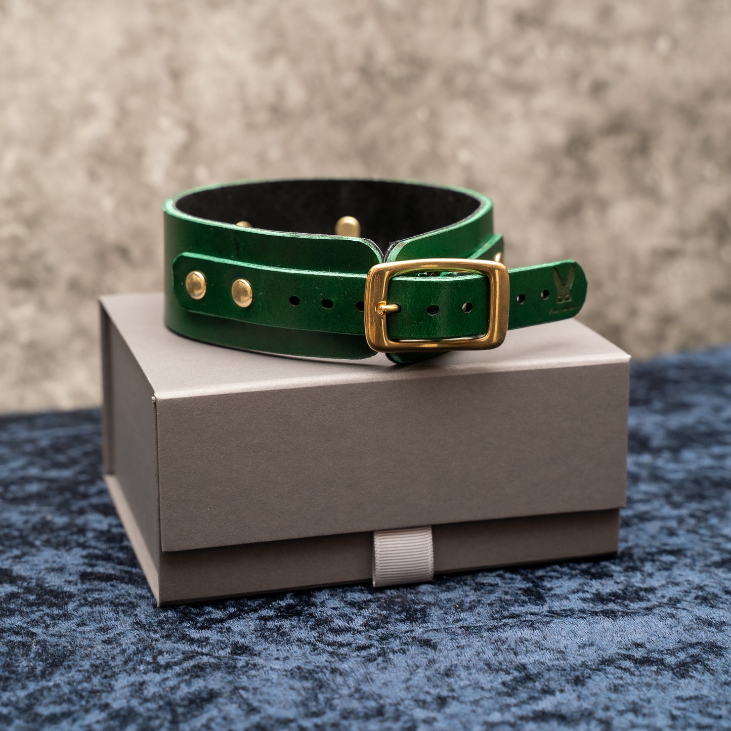 Leather Collar and Cuffs