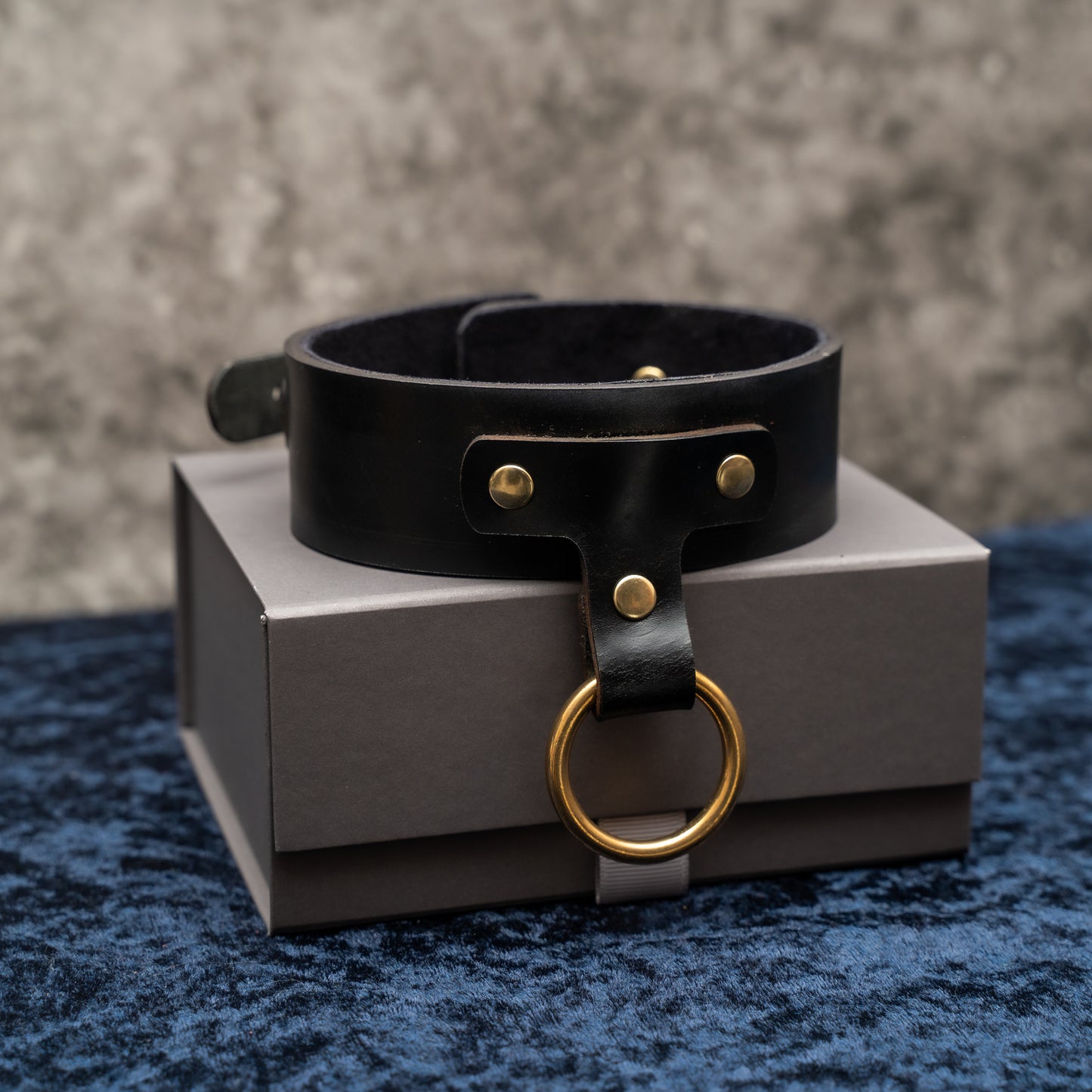 Leather Collar and Cuffs