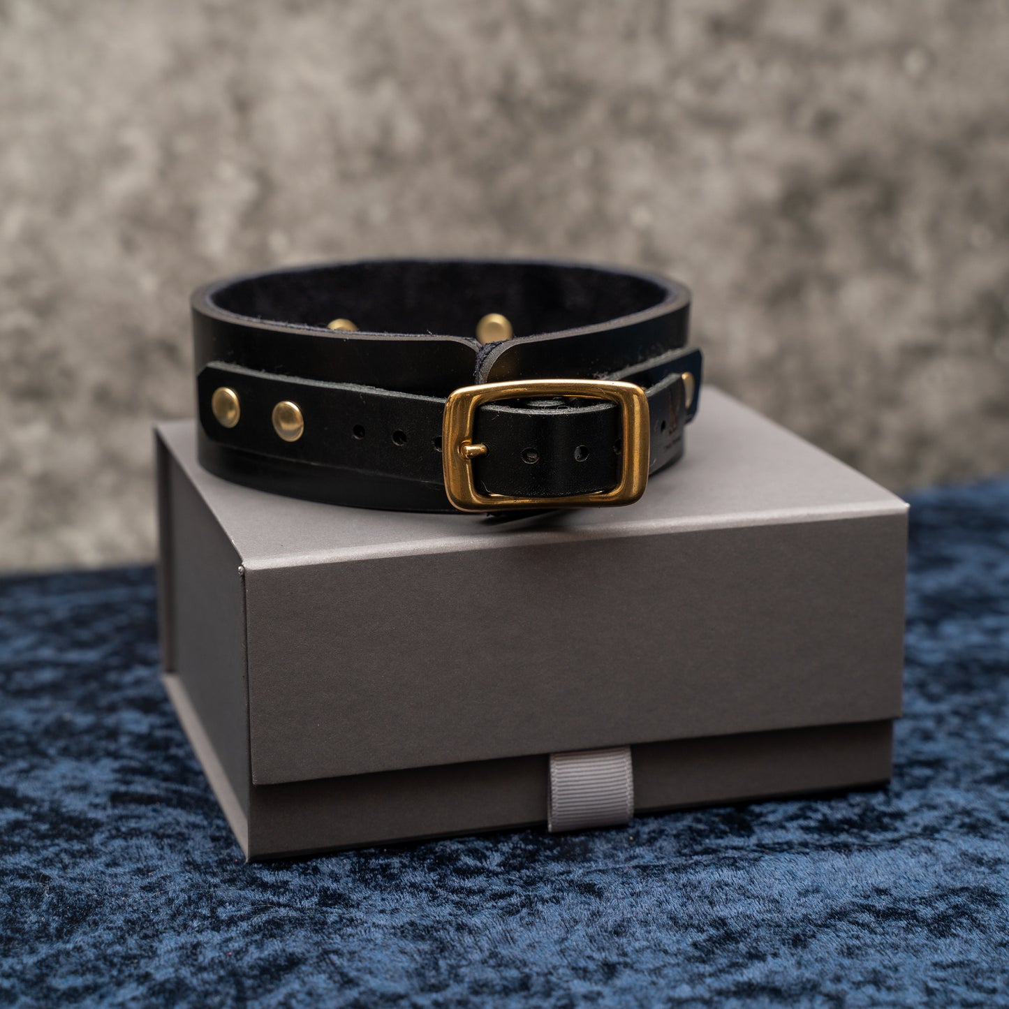 Leather Collar and Cuffs