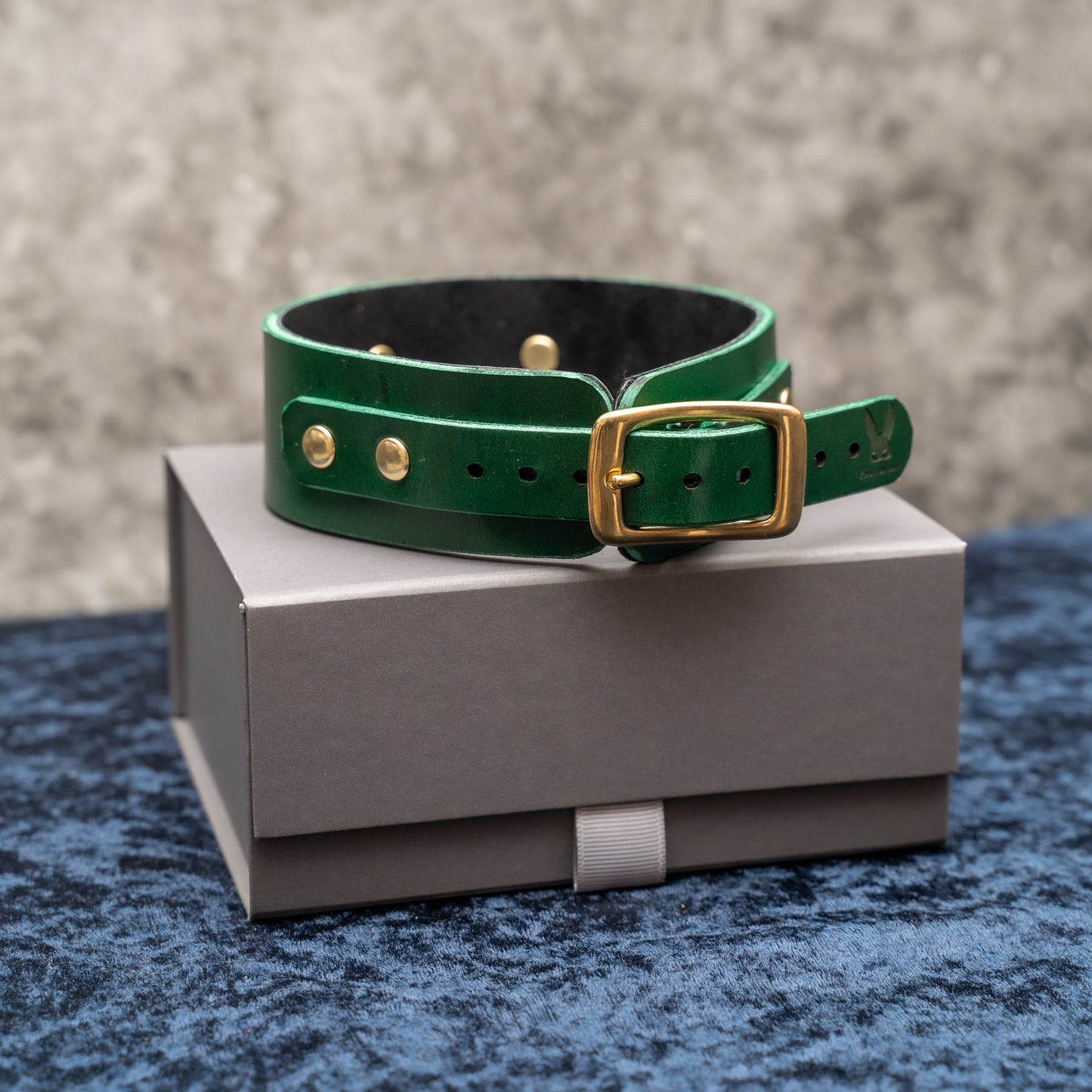 Leather Collar and Cuffs