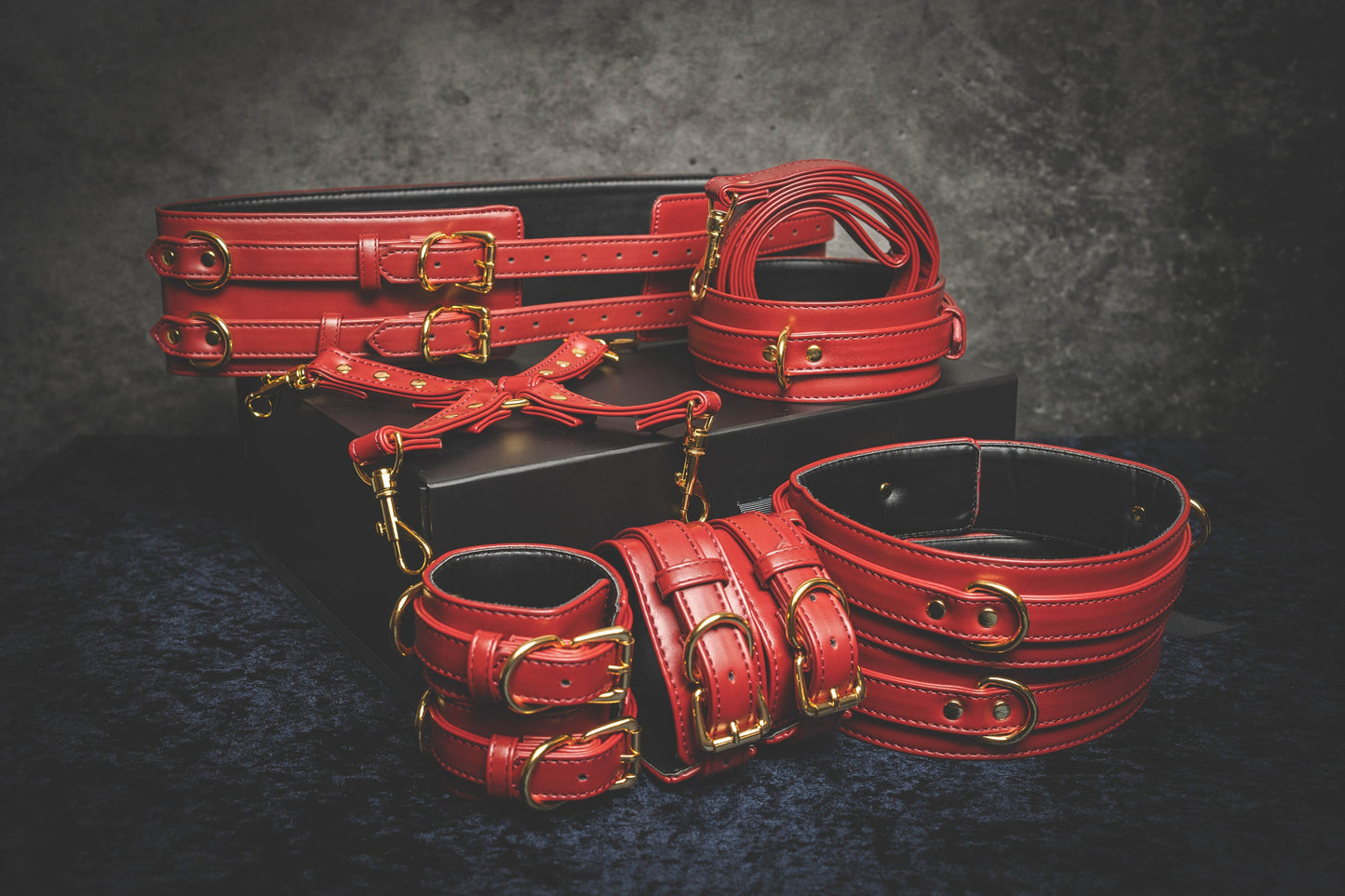 BDSM Restraint Kit, Bondage Play, Fetish Clothing