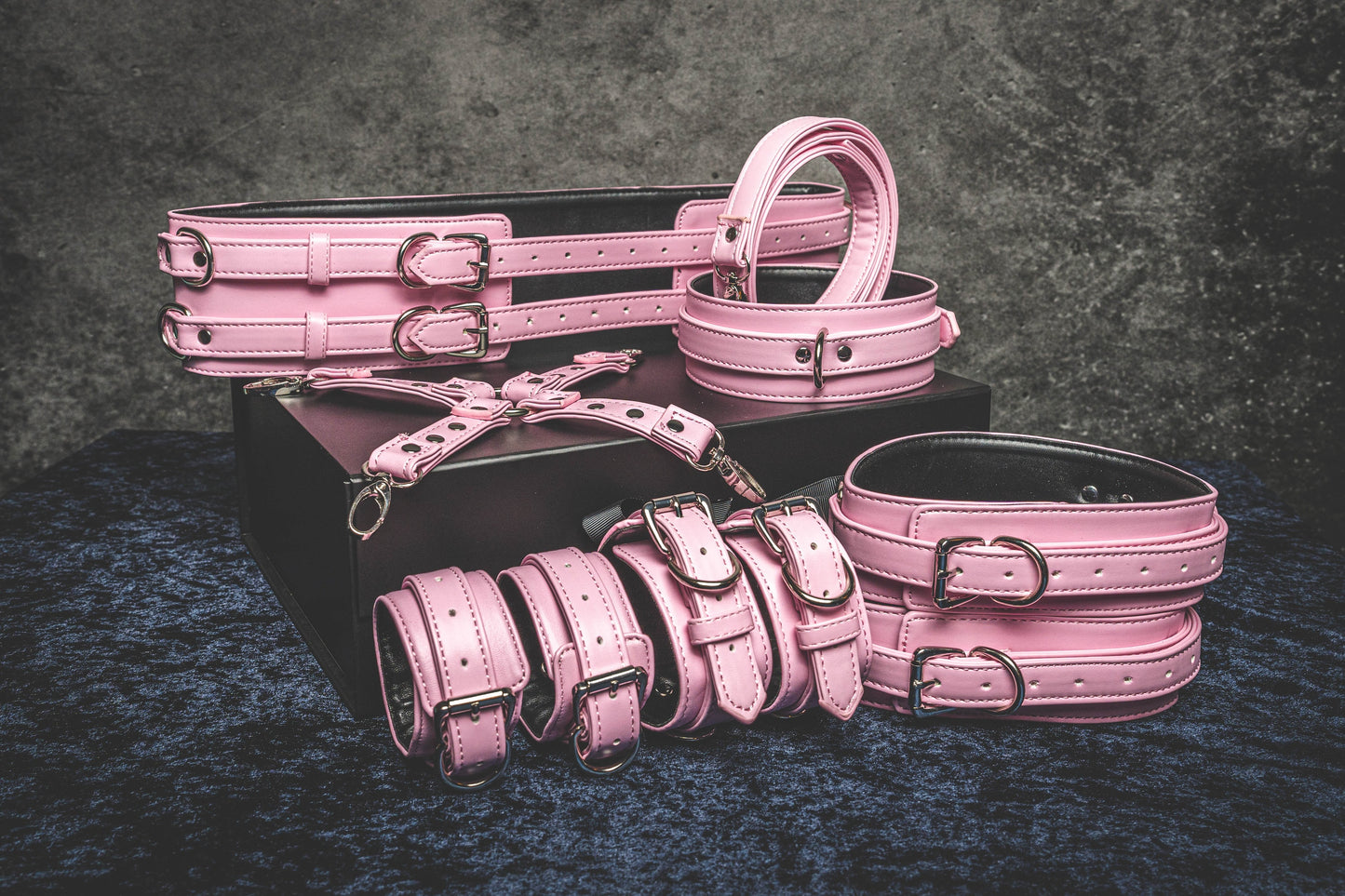 BDSM Restraint Kit, Bondage Play, Fetish Clothing